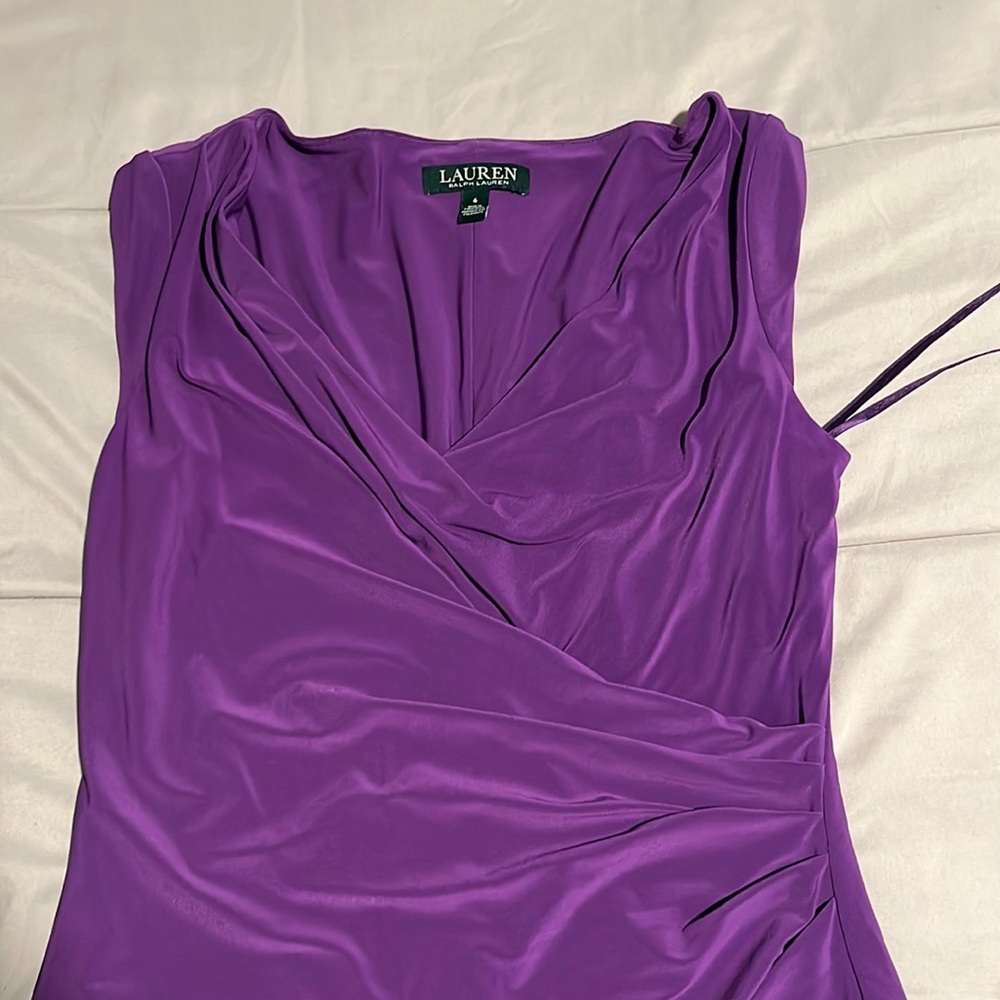 Ralph Lauren Purple beautiful bodycon dress